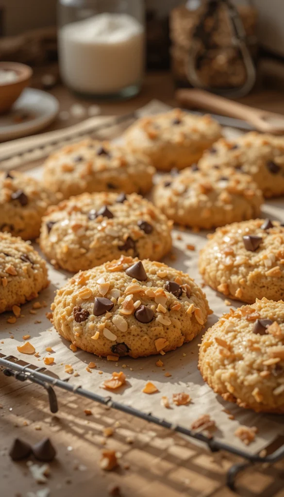  coconut chocolate chip cookies
