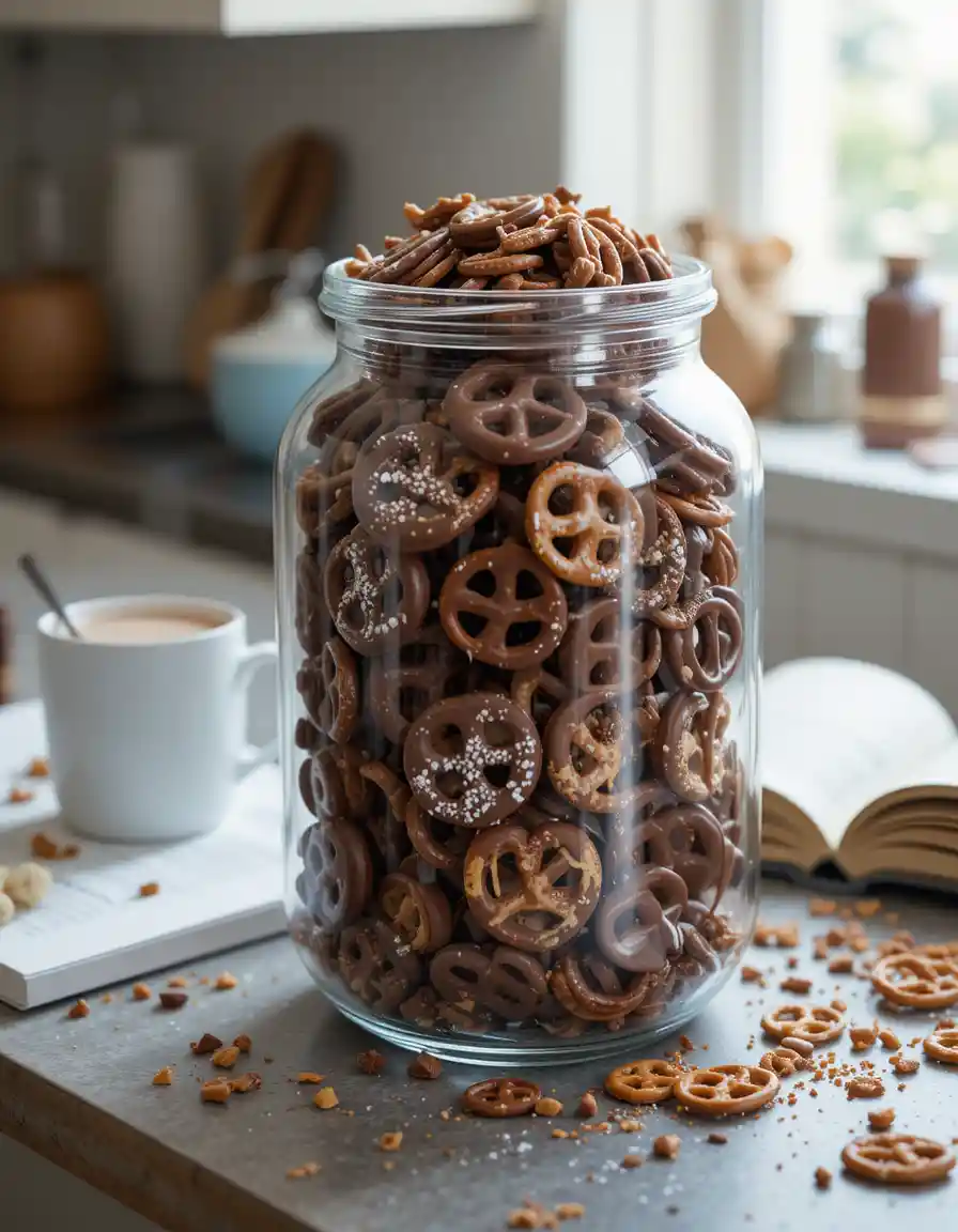 Chocolate-Covered Pretzels