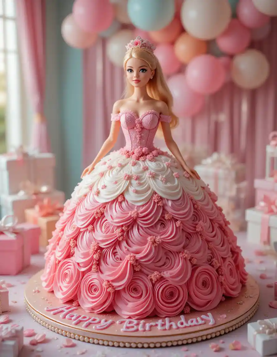 Barbie Cake