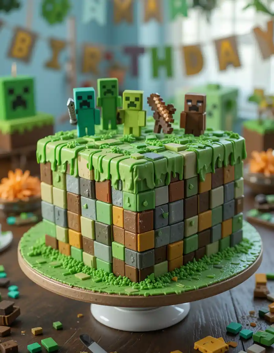 Minecraft Cake