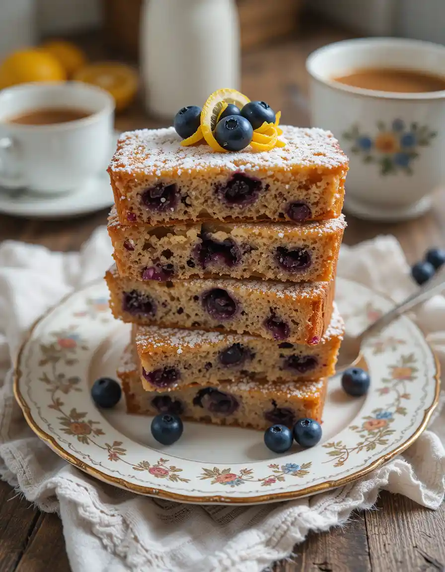 lemon blueberry bread