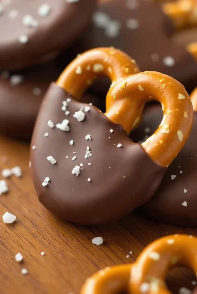 Chocolate-Covered Pretzels 