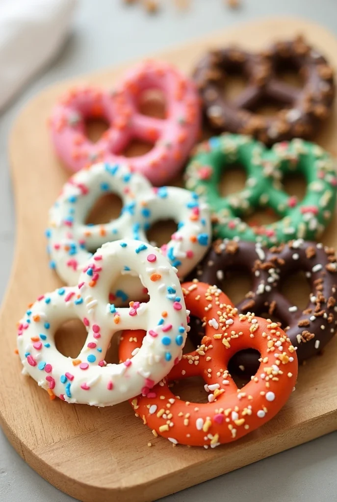 Chocolate-Covered Pretzels 