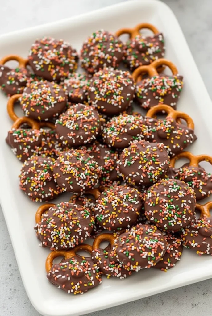 Chocolate-Covered Pretzels 