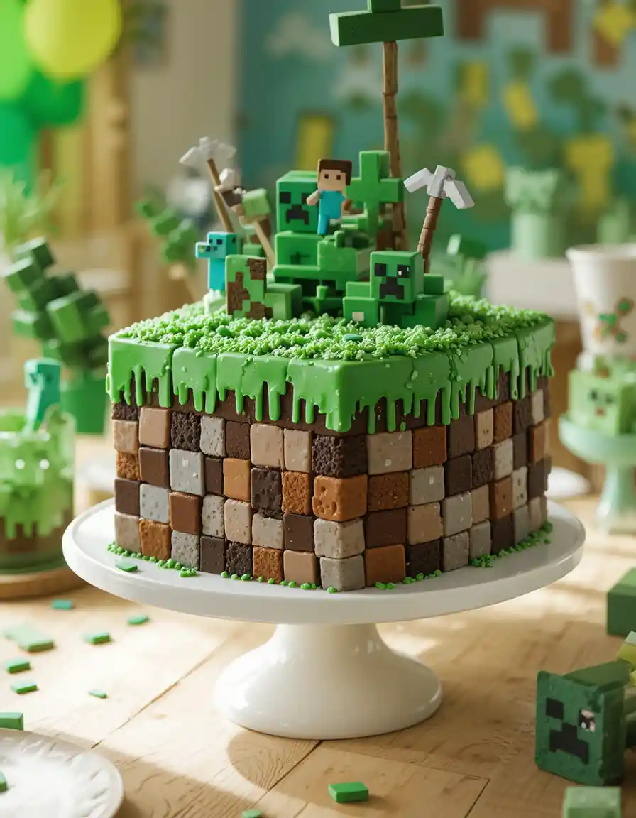 Minecraft Cake