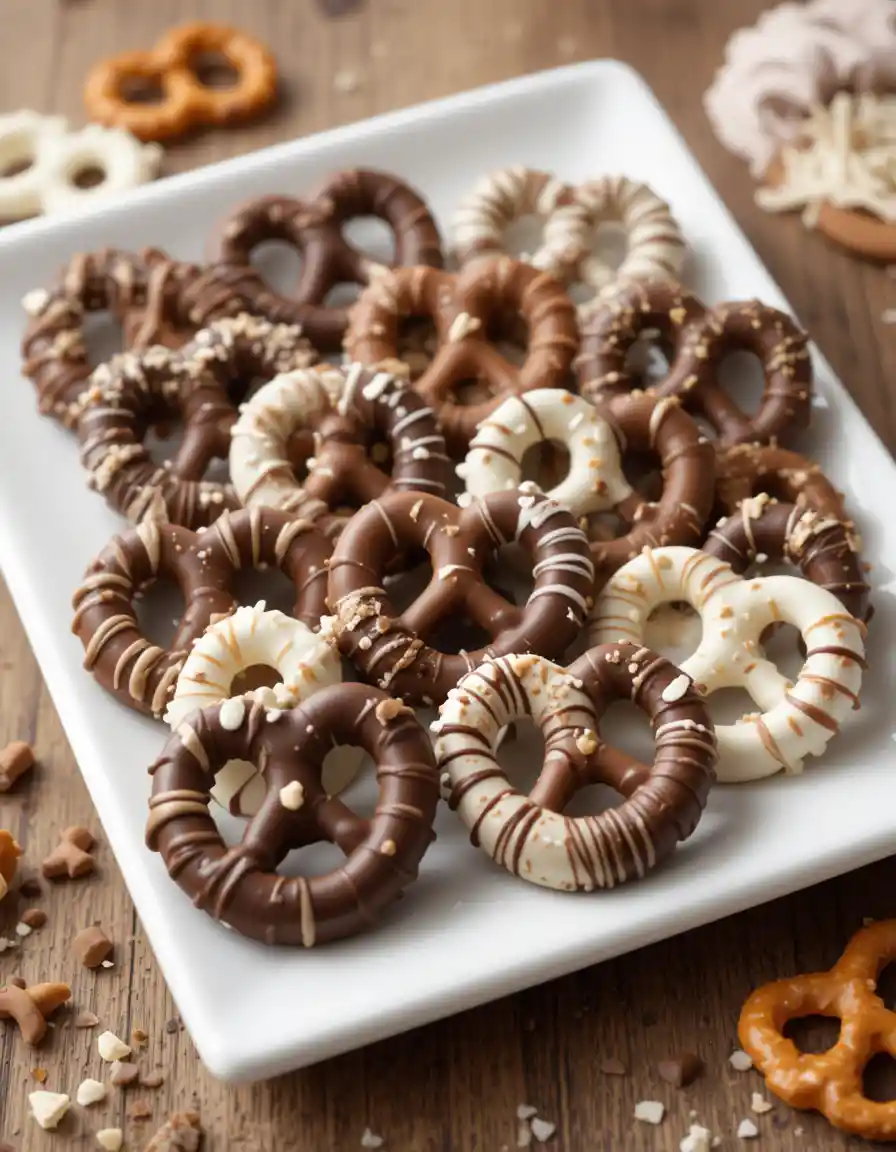 Chocolate-Covered Pretzels