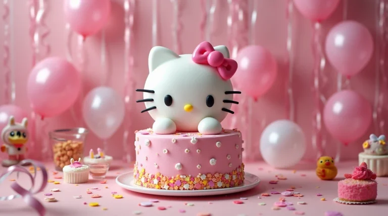 Hello Kitty Cake