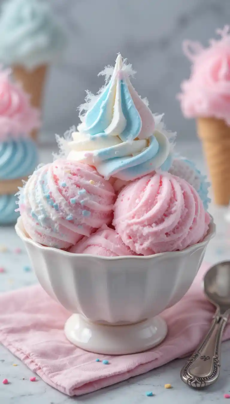 Cotton Candy Ice Cream