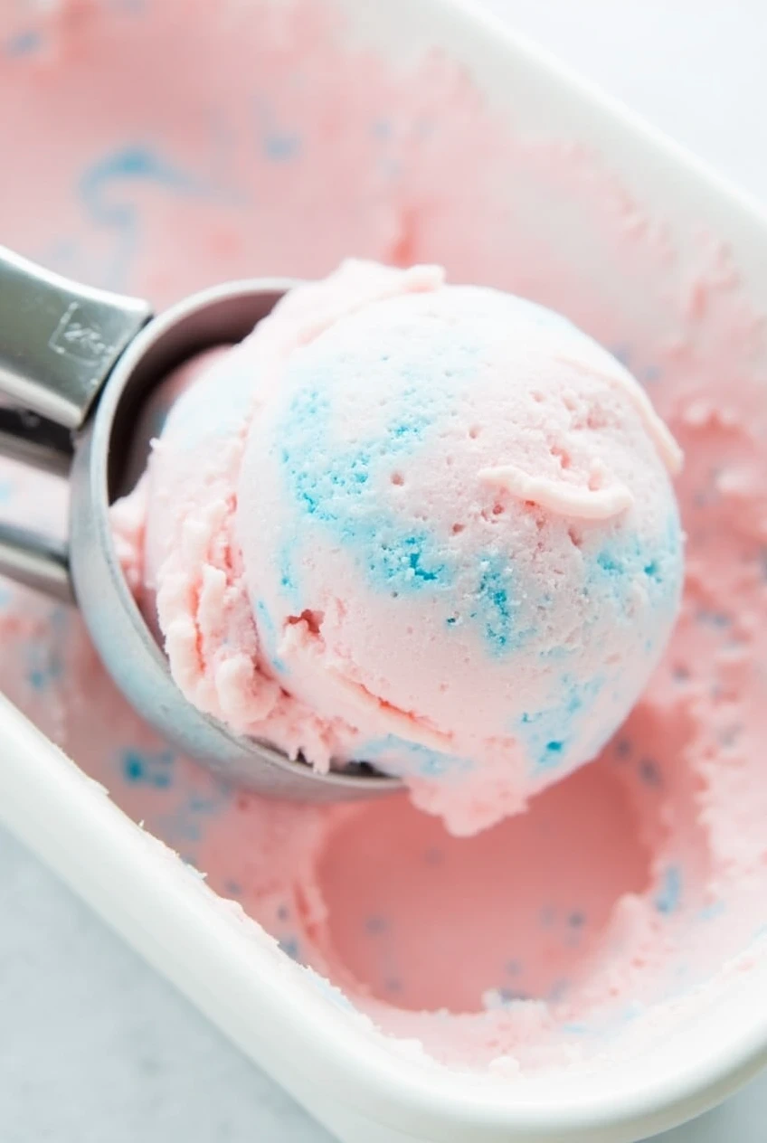 Cotton Candy Ice Cream