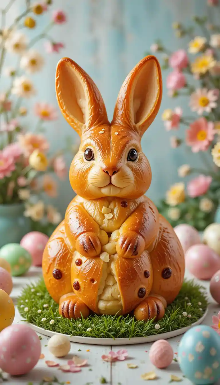 How to Make Bunny Bread for Easter 