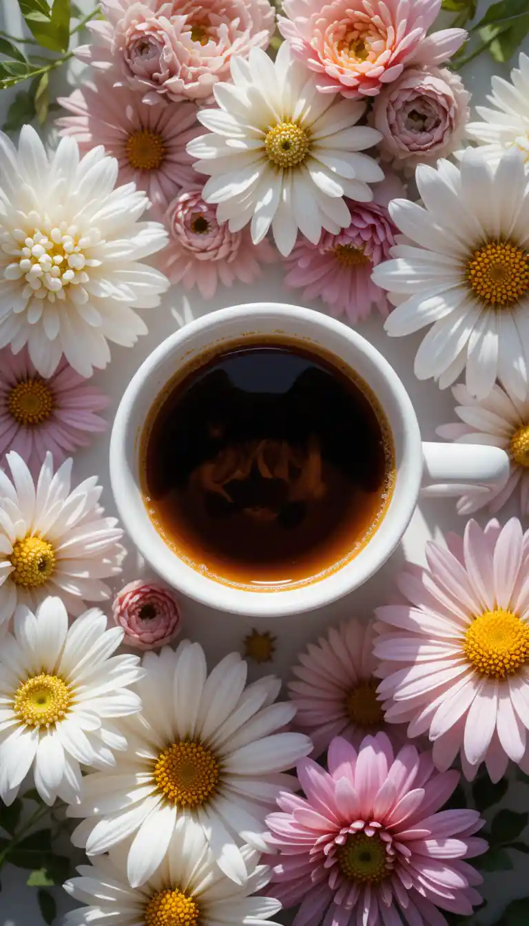 Coffee and Flowers