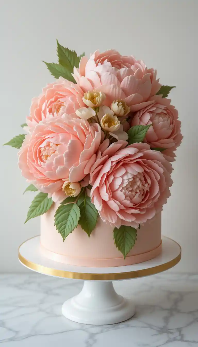 Flower Birthday Cake