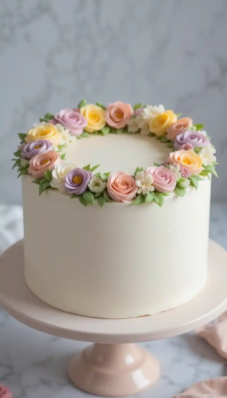 Flower Birthday Cake