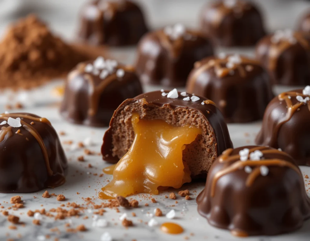 chocolate caramel candy 