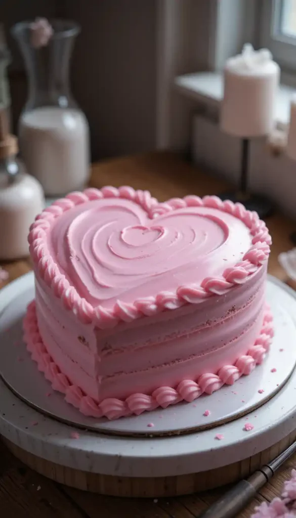 heart cake