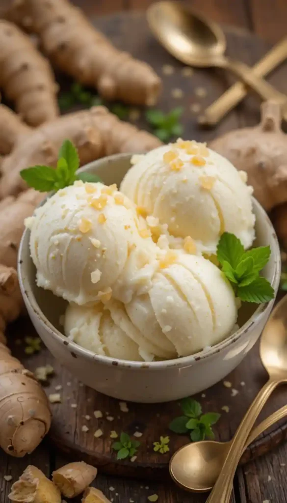 ginger ice cream