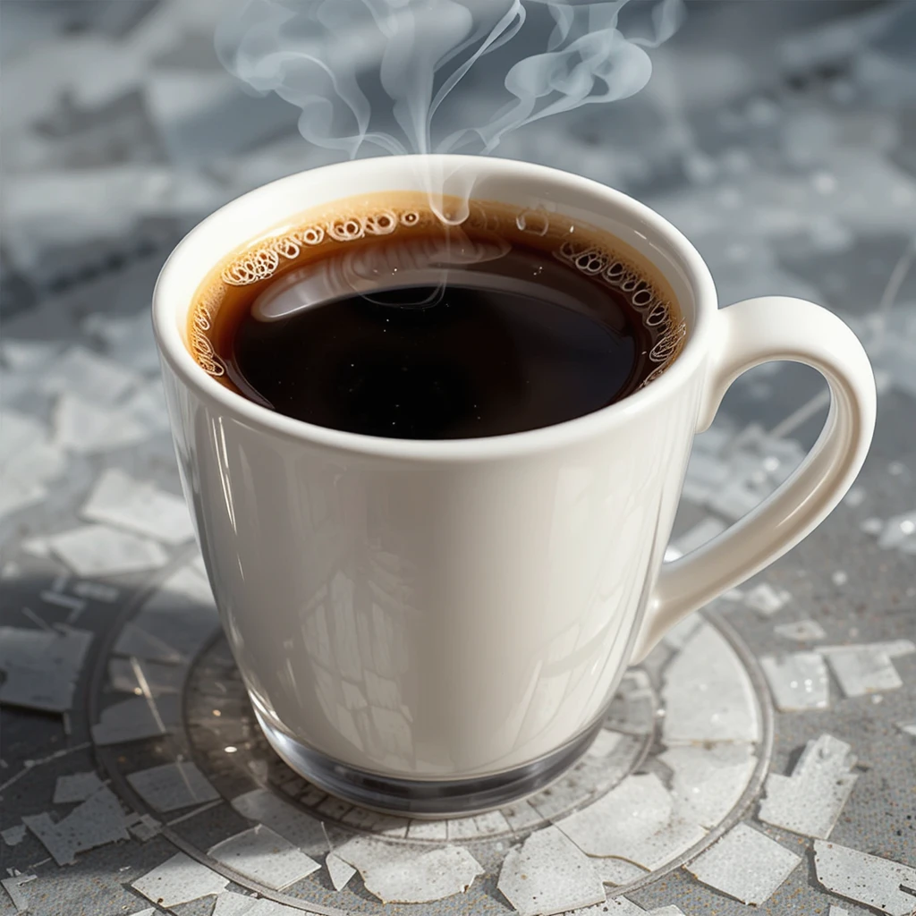 freshly brewed coffee