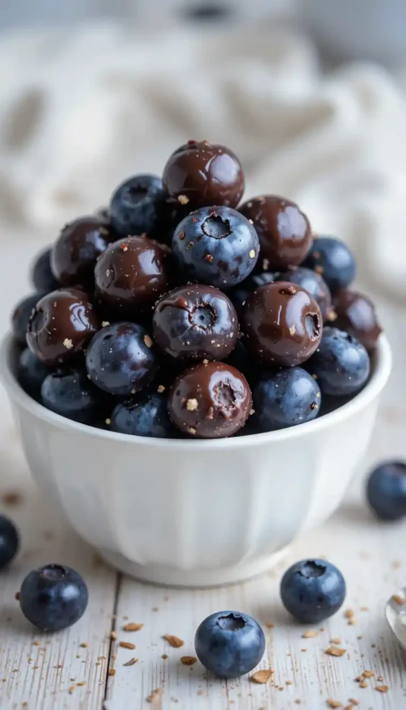 Chocolate Covered Blueberries 