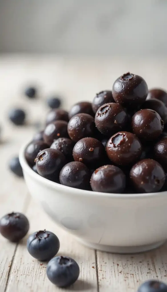  Chocolate Covered Blueberries 