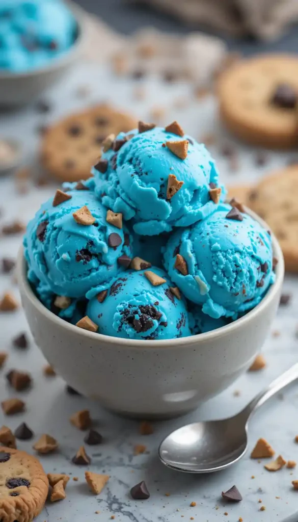 Cookie Monster Ice Cream