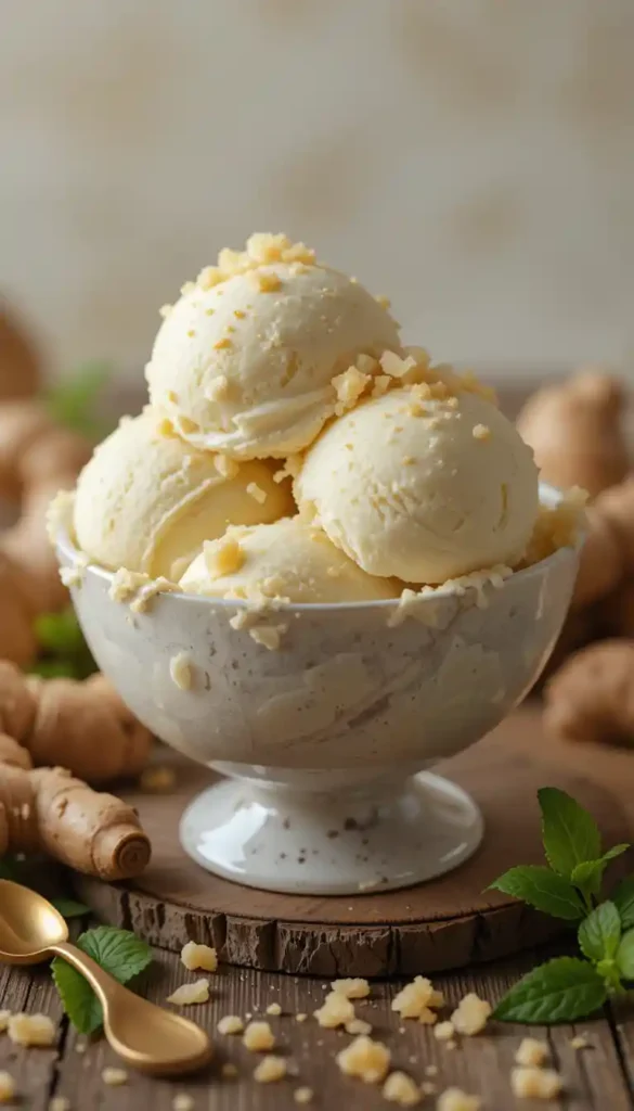 ginger ice cream