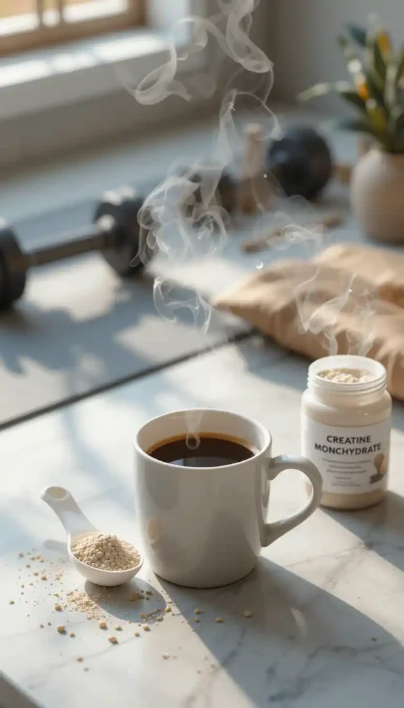 creatine in coffee