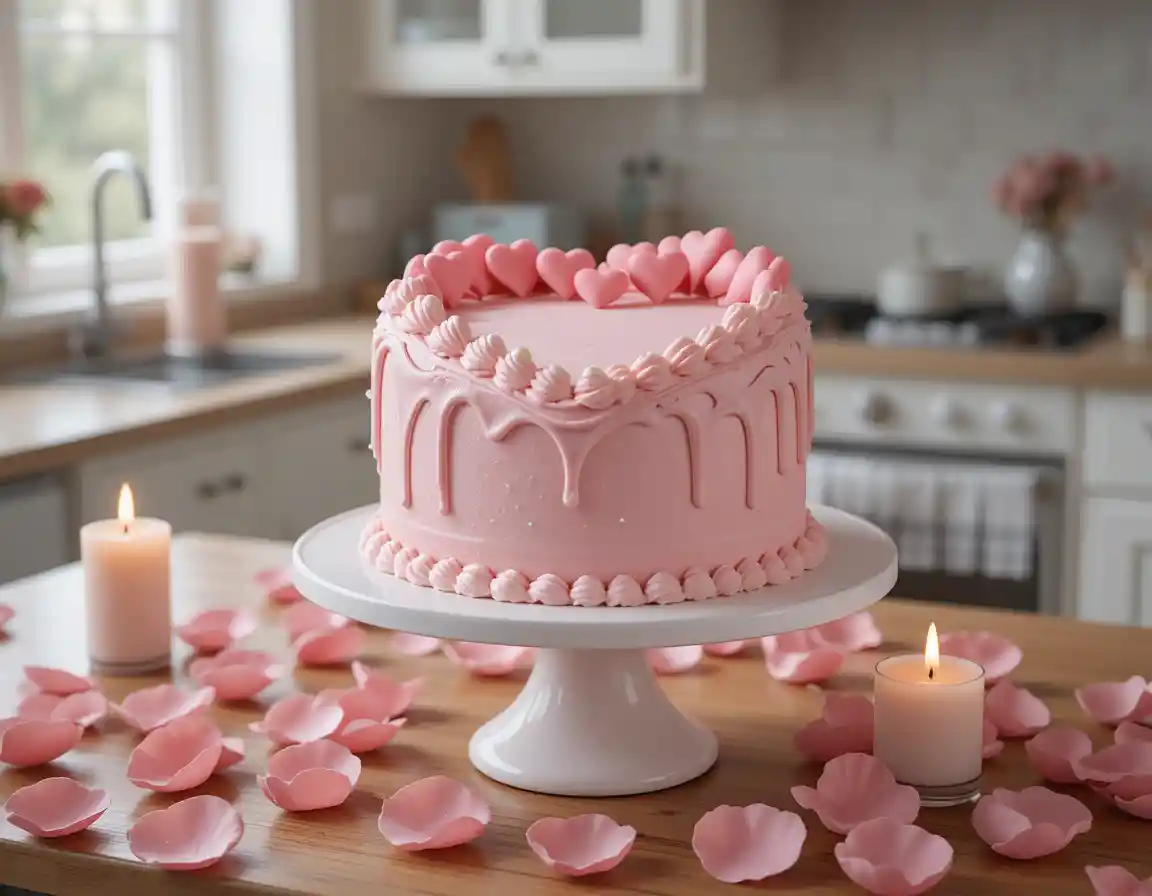 heart cake