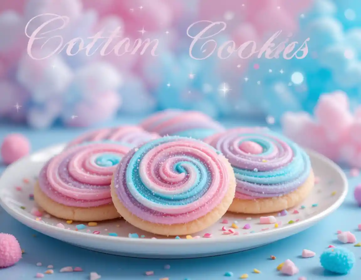 Cotton Candy Cookies