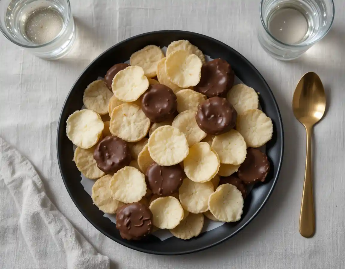chocolate covered potato chips