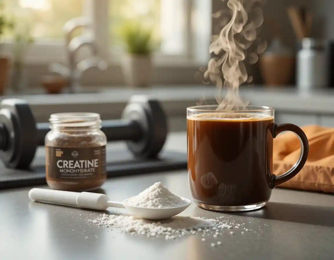 creatine in coffee