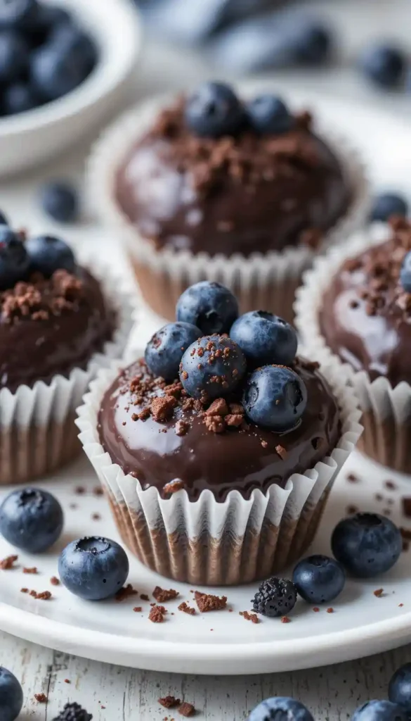  Chocolate Covered Blueberries 
