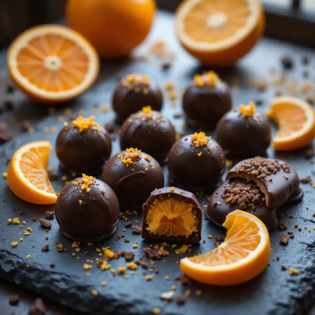Orange and Chocolate Candy