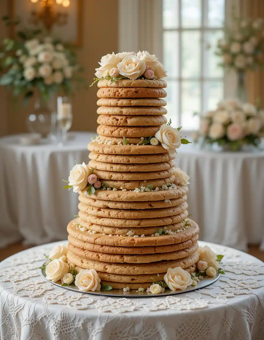 Cookie Cake Wedding Cake