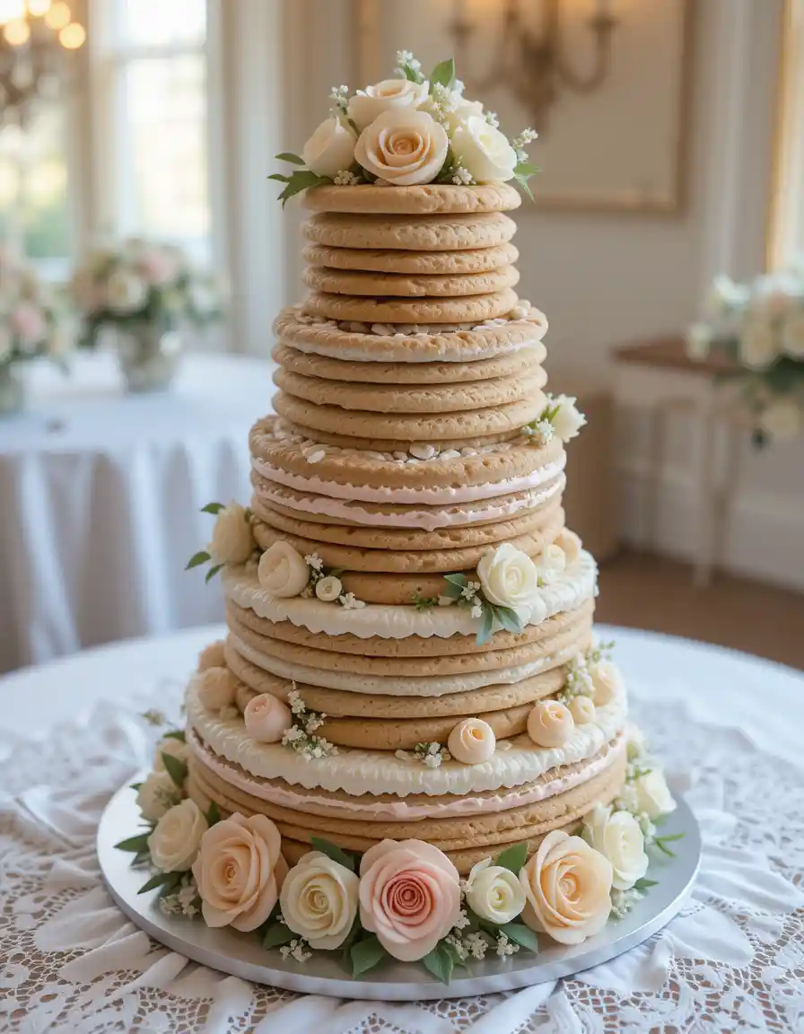 Cookie Cake Wedding Cake
