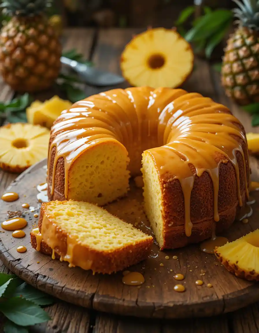 Pineapple Juice Cake