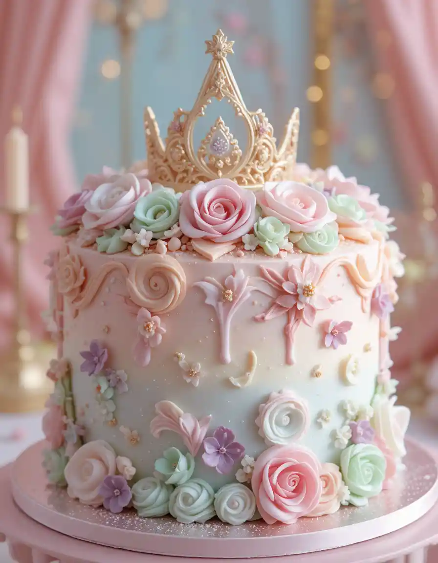 Girlish Cake Design