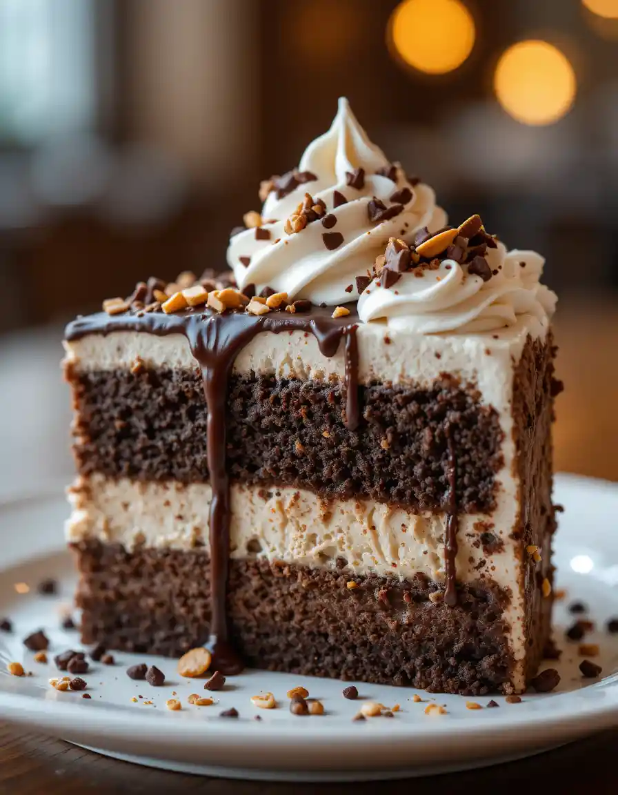 Mud Pie Ice Cream Cake