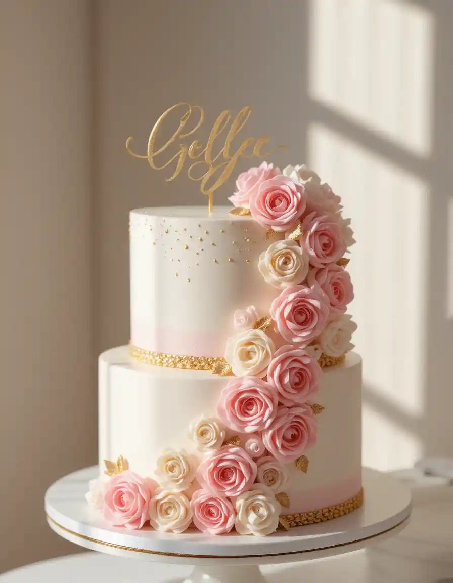Girlish Cake Design