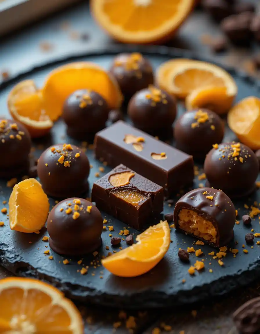 Orange and Chocolate Candy 