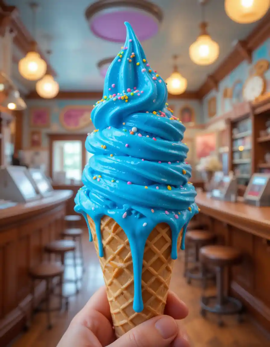 Blue Goo Ice Cream