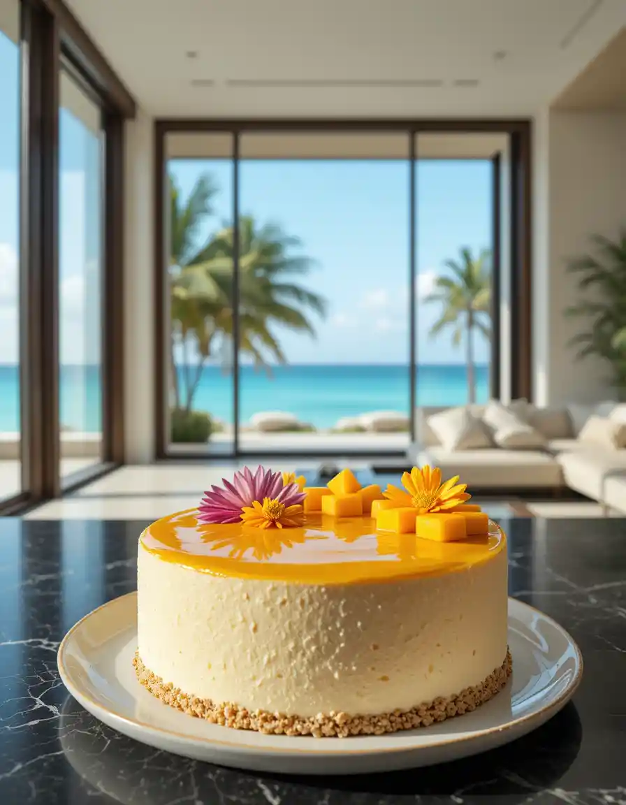 Mango Mousse Cake
