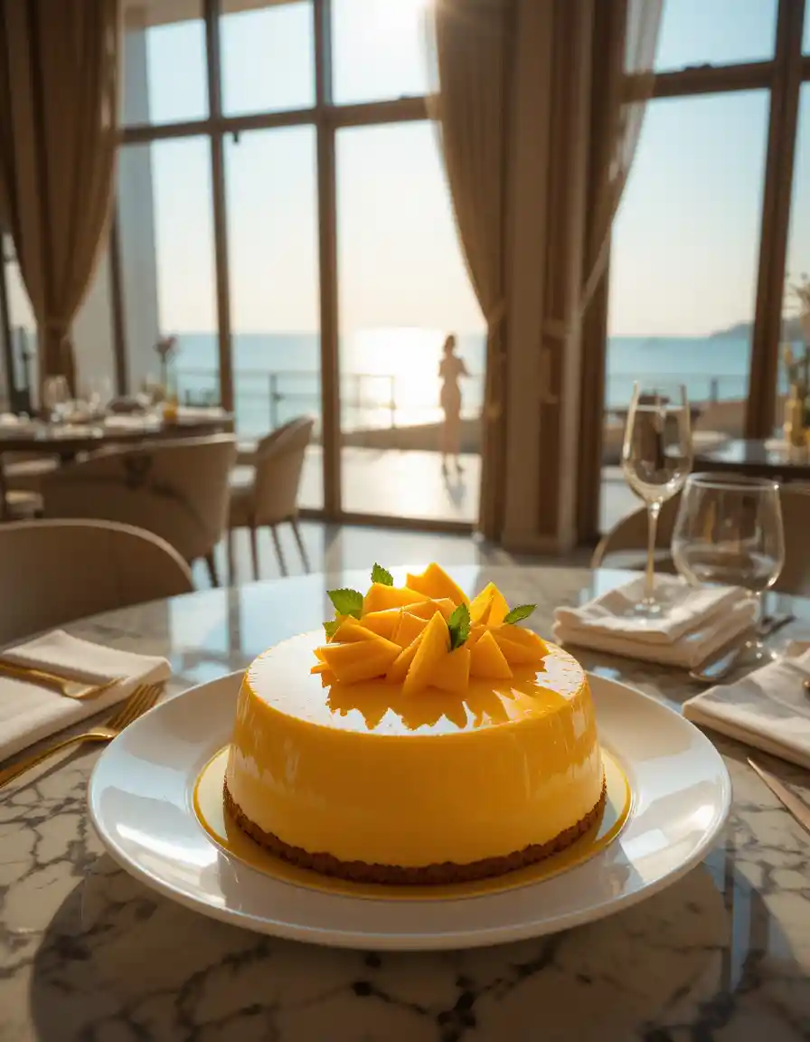 Mango Mousse Cake