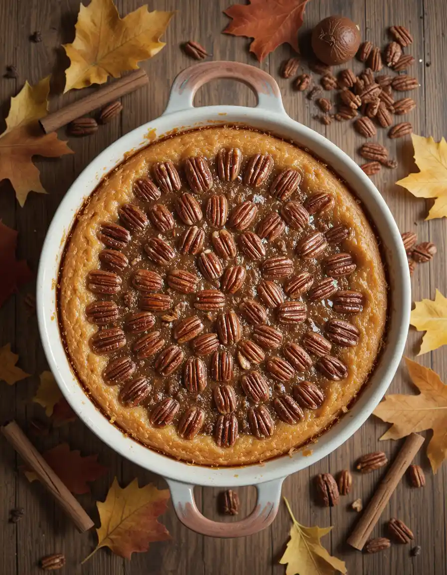 Pecan Pie Dump Cake