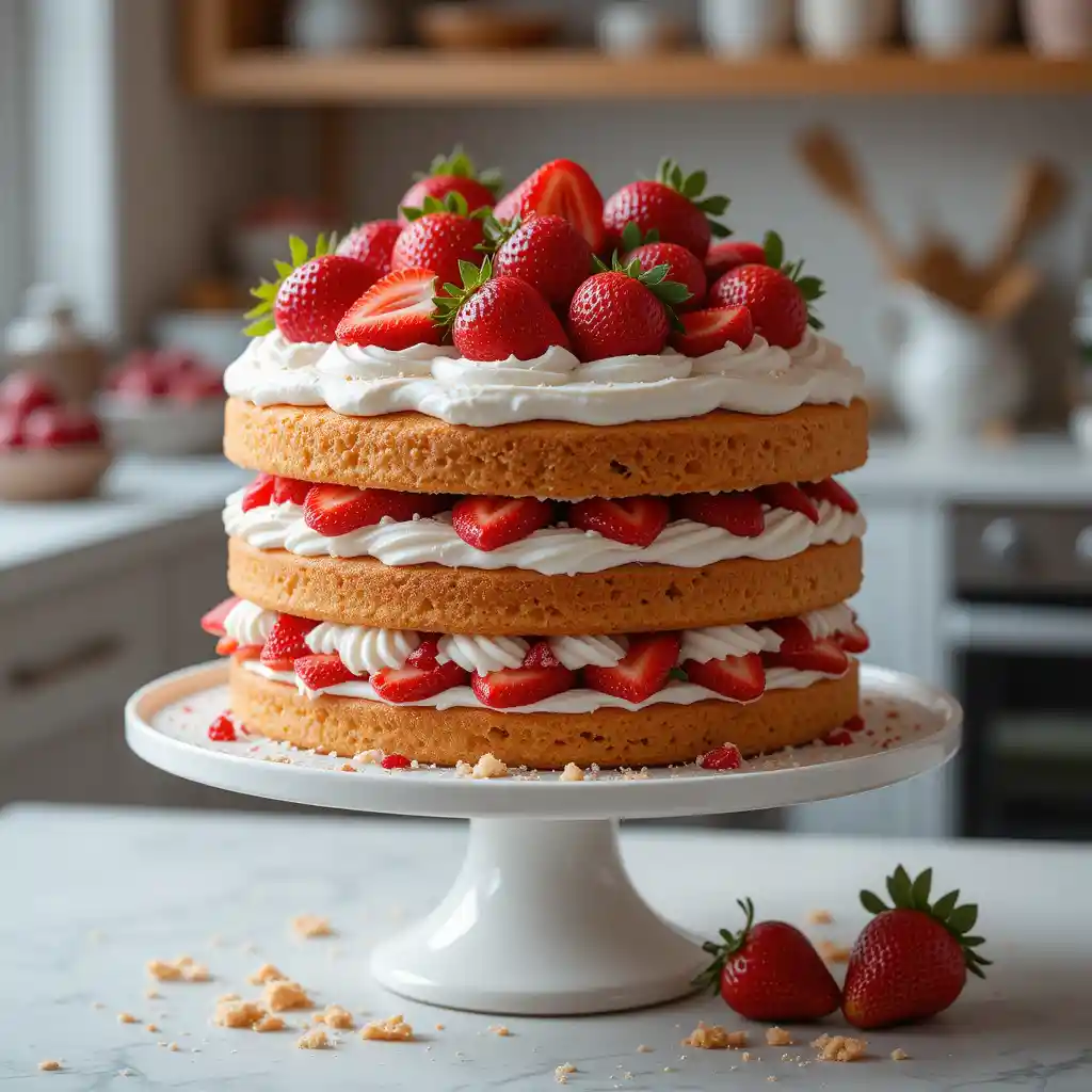 Strawberry Cake