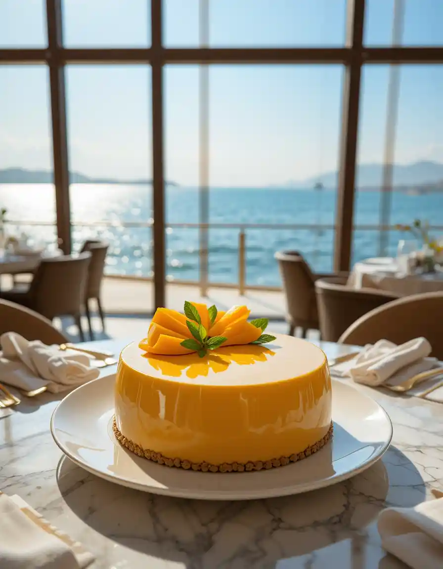 Mango Mousse Cake