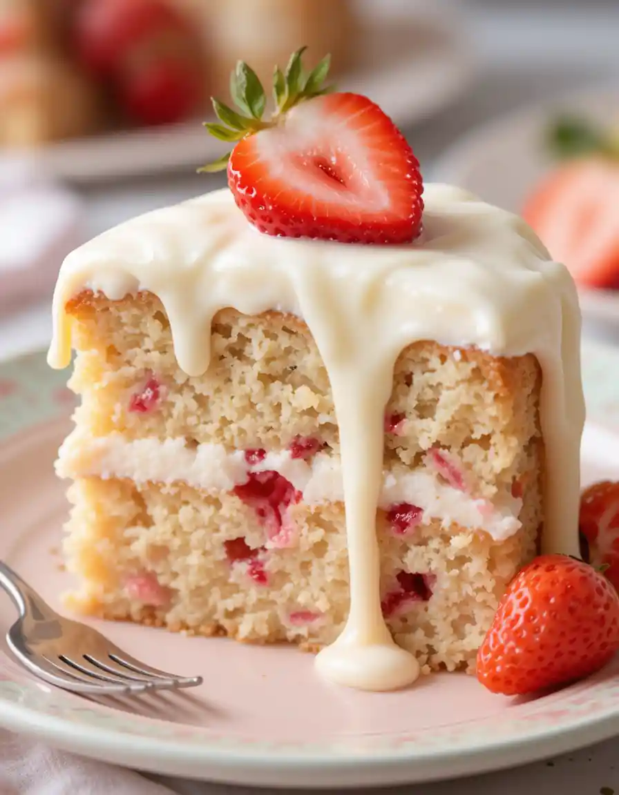 Strawberry Banana Cake