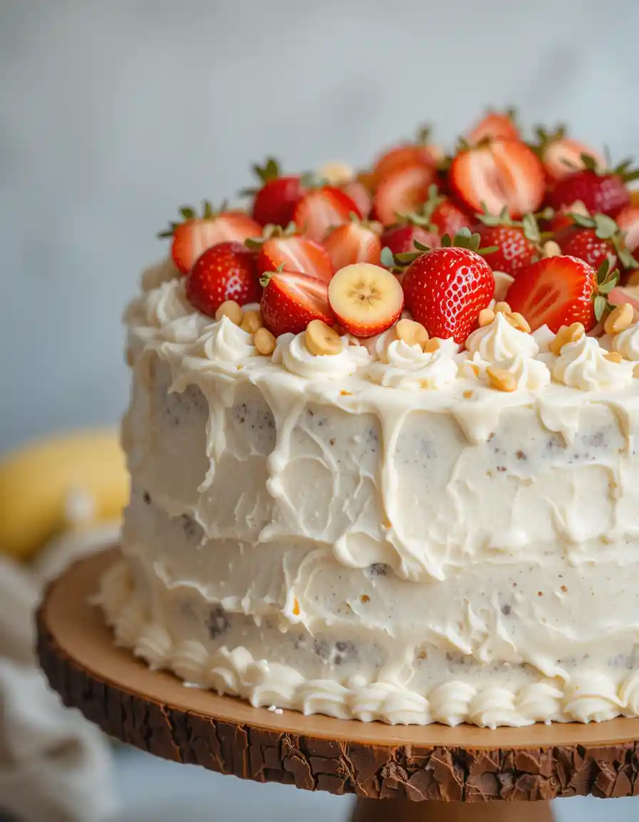 Strawberry Banana Cake