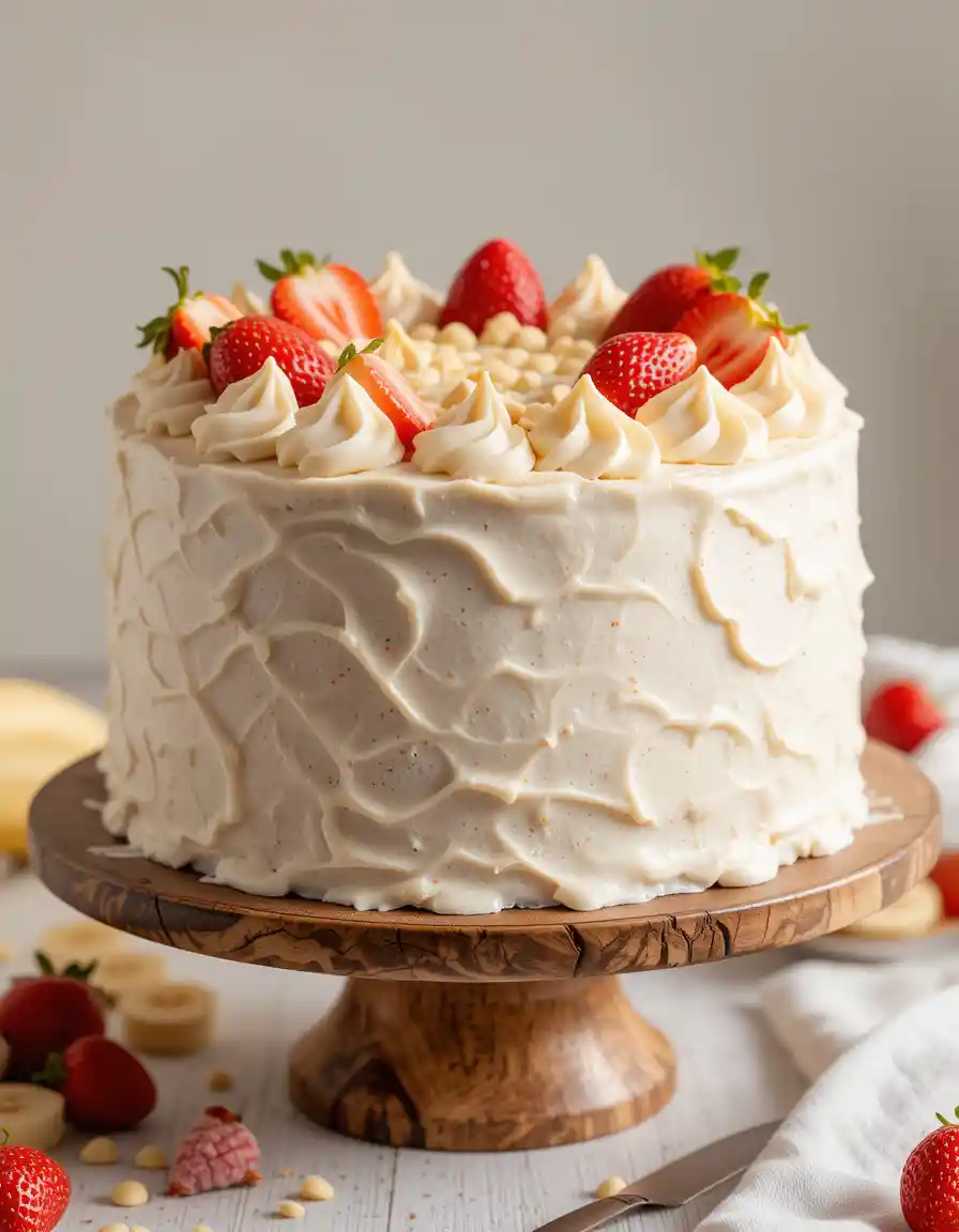 Strawberry Banana Cake