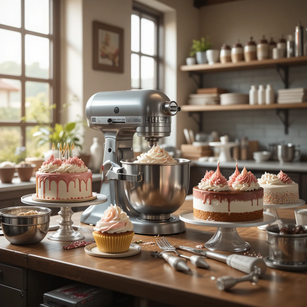 Commercial Cake Mixer